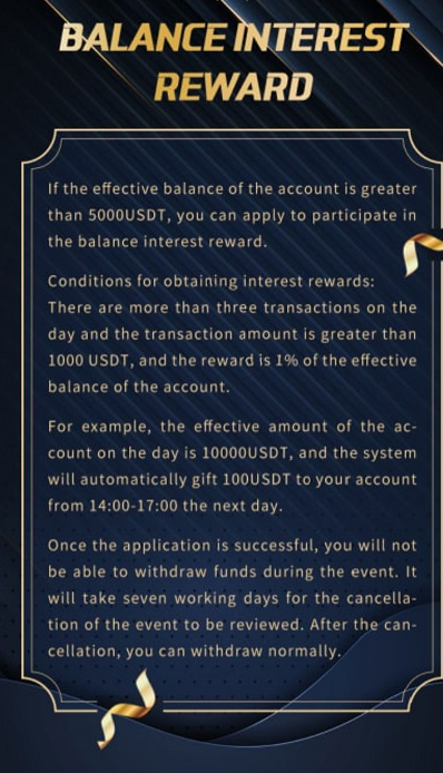 Overnight interest bonus 